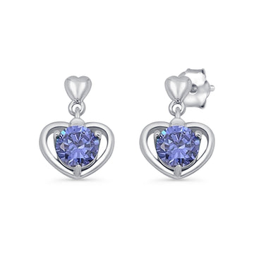 Heart Stud Earring